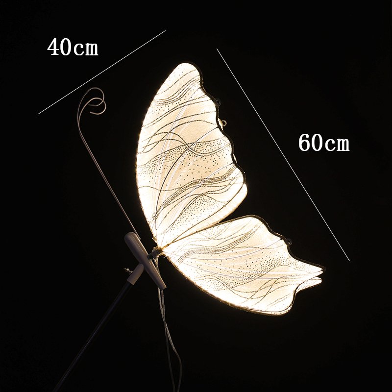 Luminous butterfly Christmas tree decoration ornament creative pendant light